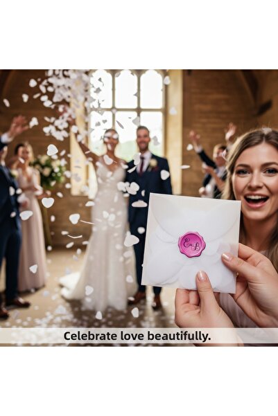 Armada 500 Sheets,10 Envelopes, White Hydrangea Rose Petal Bridal Confetti,10...