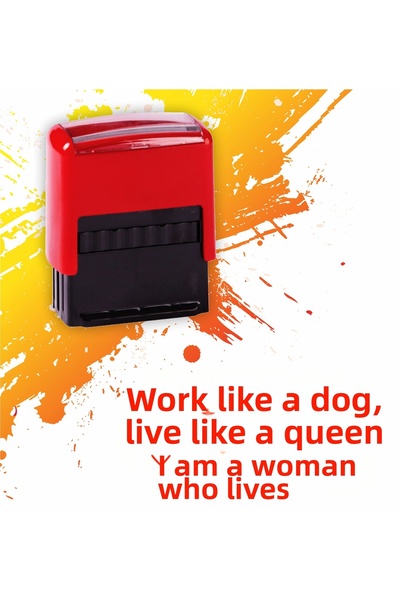 Hediyeni Al My Wife Works Like a Dog and Lives Like a Queen Special Design Bl...