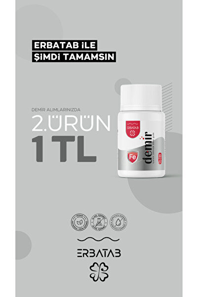 Erbatab Demir 30 Kapsül