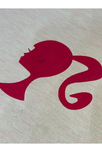 Gönülden Tasarım Termotransfer print devojke sa ružičastom kosom, 9x8 cm