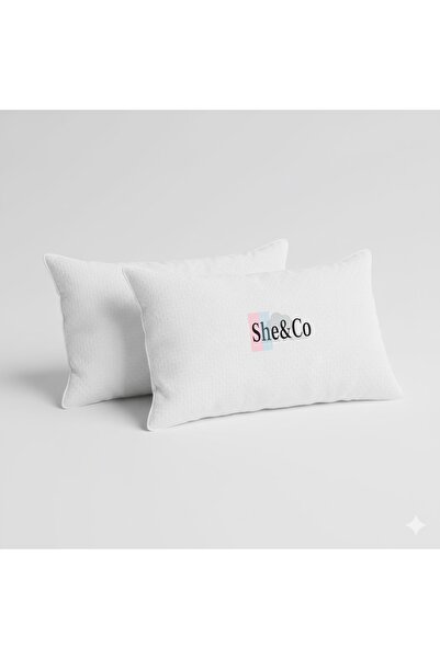 She&Co Cotton Baby Pillow 2 Pack