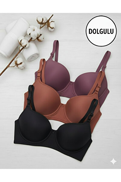 WINNERAIN حمالة صدر مبطنة بثلاث طبقات - مريحة للاستخدام اليومي - تصميم أنيق و...