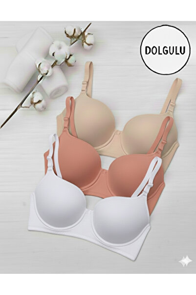 WINNERAIN Σουτιέν με ενίσχυση και επένδυση 3 στρώσεων - Άνετο για καθημερινή ...