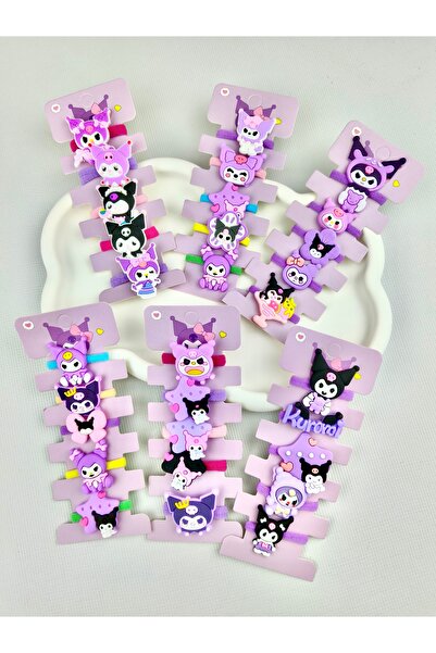 Toka Sepetim Set Catarame Cauciuc Kuromi 5 Piese