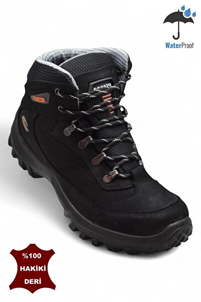 Scooter 1461 Orthopedic Sole Waterproof Genuine Leather Men's Boat Shoes