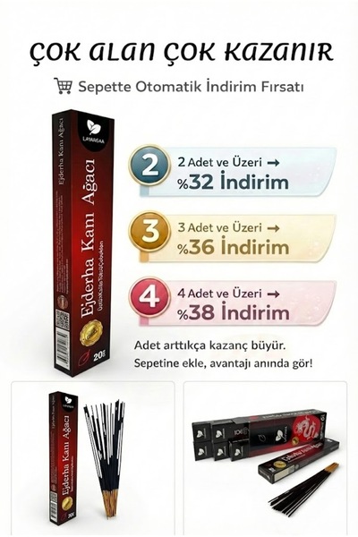 Layansaa Ejderha Kanı Ağacı Tütsüsü | Güçlü Arındırıcı Koku