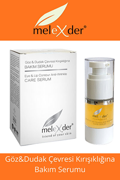 MELEXDER Göz Ve Dudak Çevresi Kırışıklığına Bakım Serumu 15 Cc