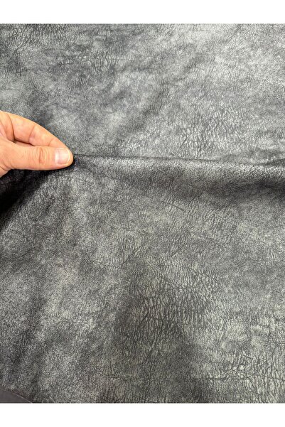 Enesar Home Nubuk Kumaş (ANTRASİT - GRİ) Döşemelik Kumaş Dijital Baskı Nubuk