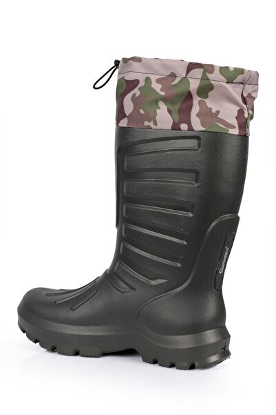 Sonimix Мъжки ловджийски ботуши цвят каки с детайли