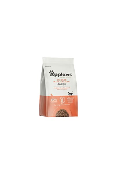 Applaws ابلاوز طعام جاف للقطط بالدجاج والسلمون 2kg