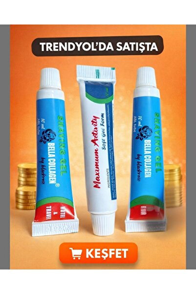 LARA COLLECTION OTELLER İÇİN Kolajenli Bella Tıraş Jeli Black Rose 10 ml Mini...