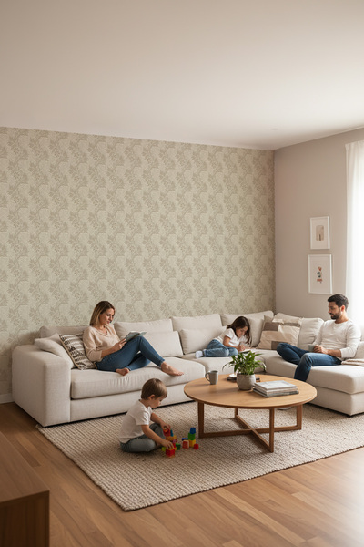 dreamwall Çınar Ağacı Desenlli Duvar  Kağıdı -Isı ve Ses Yalıtımı Yırtılmaz
