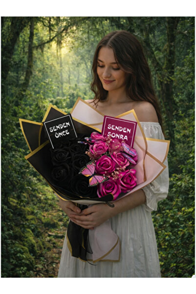 blackrosehediye Kelebek Buketi - Senden Önce Senden Sonra Gül Buketi Çiçek A ...