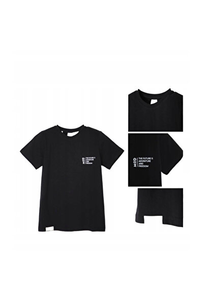 Mod Kids Tricou băieți, MOD KIDS, 134 cm, negru, bumbac, rezistent la spălări...