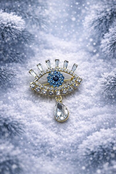 Jack Ferrero KADIN KRİSTAL TAŞLI BROŞ