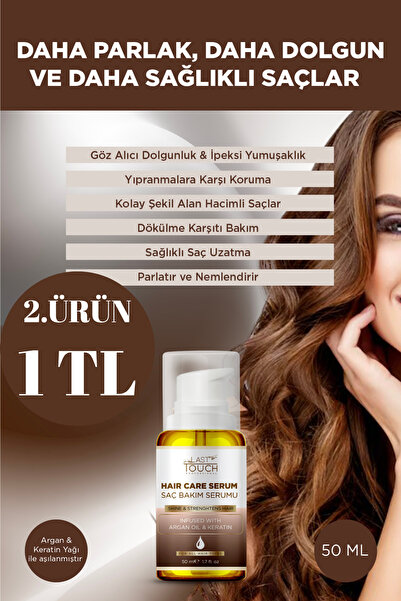 LAST TOUCH Dökülme Karşıtı ve Onarıcı Mucizevi Saç Bakım Serumu 50 ML ( Kerat...