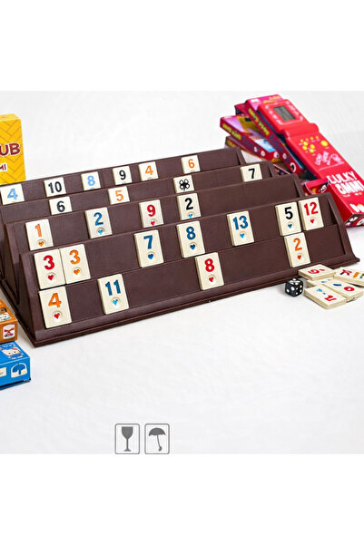 Altun Büyük Boy Plastik Istaka Melamin Taş Okey Takımı