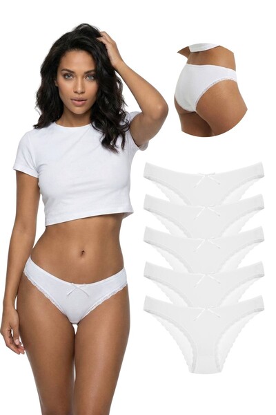 Newlilla 1101 Bikini női T. csipkebugyi csomag V15