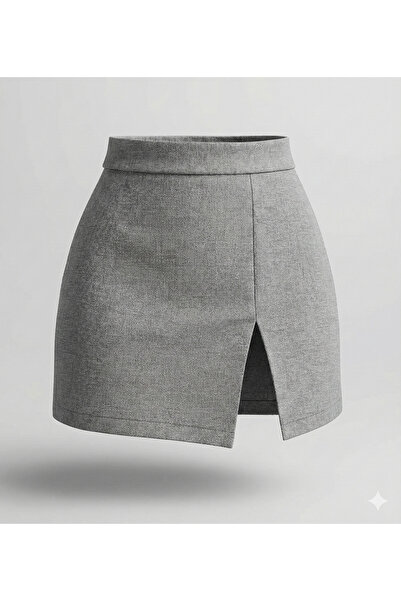 Dumy Μπροστά άνοιγμα γυναικεία σορτς φούστα μίνι σορτς φούστα