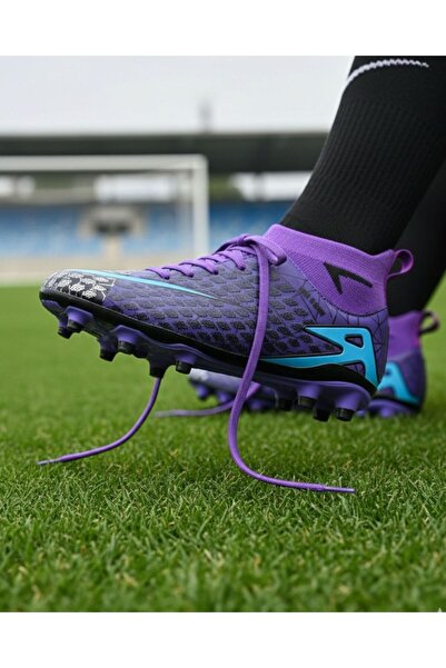 LALİGA Airboom Sock Cleats Grass and Carpet Field Shoes Youth