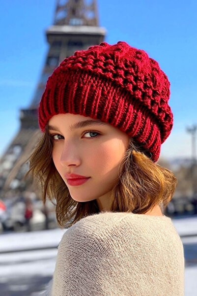 LAGRANZE Kadın Örgü Ressam Bere