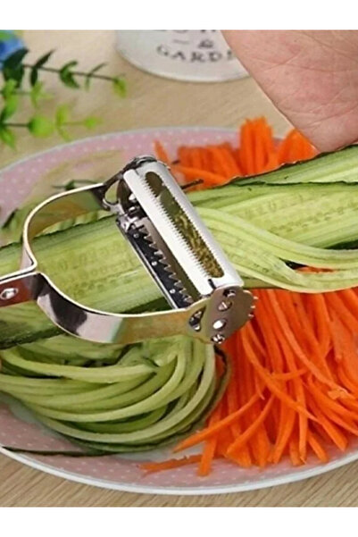 mucit home Çelik Ikili Jülyen & Jullien Titan Doğrayıcı Sebze Meyve Soyacağı