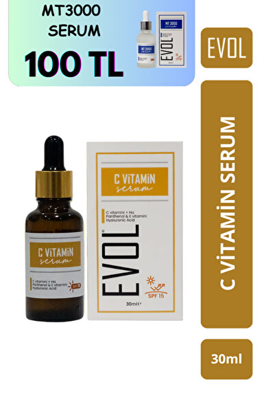 EVOL C Vitamin Serum Aydınlatıcı Etkili C Vitamini Serum Cilt Tonu Eşitleyici...