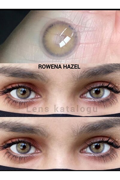 Eyeshop ROWENA HAZEL ELABAL TONDA GÖZ LENSİ Kulanım suresi 1 yıllıktır