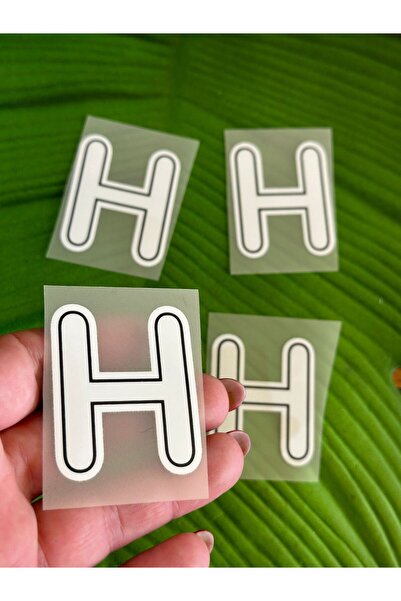 Gönülden Tasarım 4 τεμάχια σιδερώματος που συνδέονται με το γράμμα Χ, Εκτύπωσ...