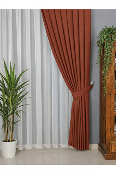 Wowlays Home Плисирана завеса от кадифе с цвят на плочки, висококачествена, с...