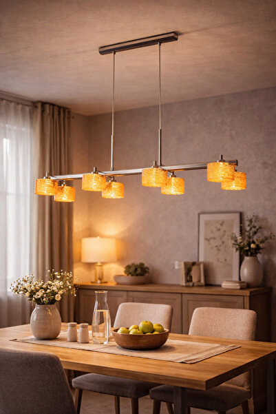 Eglo De Lux Chandelier 87584 87 cm, 8 x G9, 40W