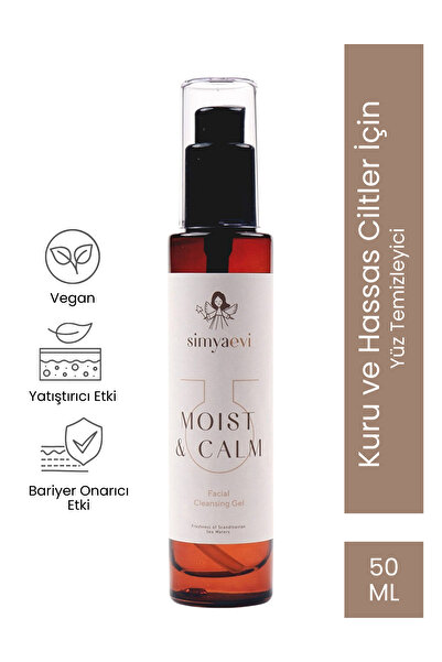 Simya Evi Moist & Calm Kuru Ciltler Için Nazik Yüz Yıkama Jeli