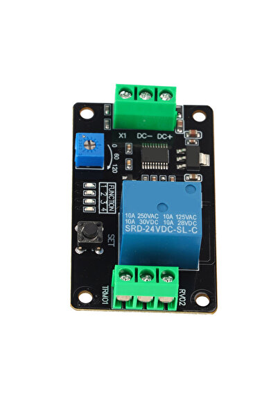 Choice مؤقت تأخير DC24V، مرحل قفل ذاتي، مفتاح مرحل تأخير زمني، مؤقت Super 555...