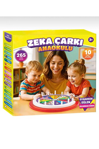 Online Zeka Çarkı Anaokulu Kırmızı
