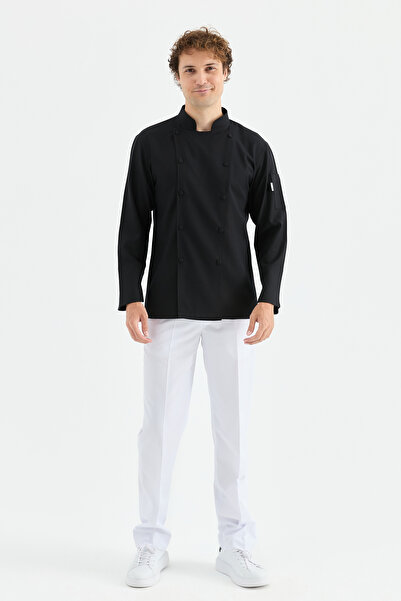 MyChef 2001 Çift Düğmeli Erkek Şef Kıyafeti