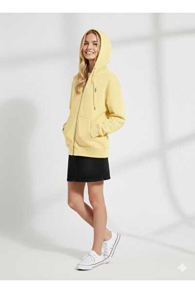 ribana Unısex 3 İplik Pamuklu Şardonlu İçi Polarlı Regular Fit Rahat Kalıp Ka...