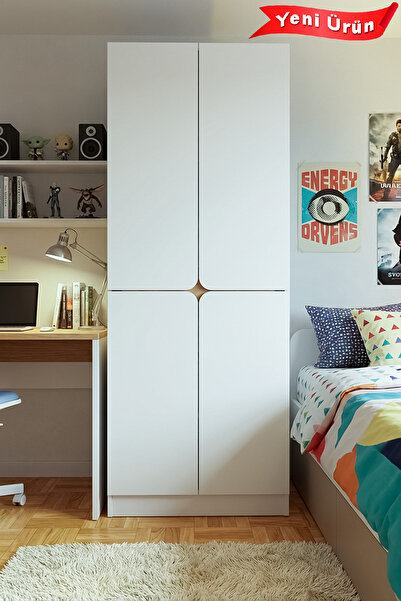 Platinreyon STAR 4 KAPAKLI MDF KAPAKLI GARDIROP