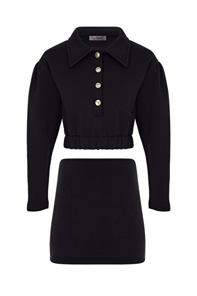 La Sarta Berry Bliss Lower Top Sweatshirt Skirt Set