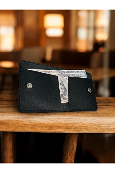 ParlaLeather محفظة حامل بطاقات من الجلد الطبيعي مصنوعة يدويًا من بريستيج للرج...