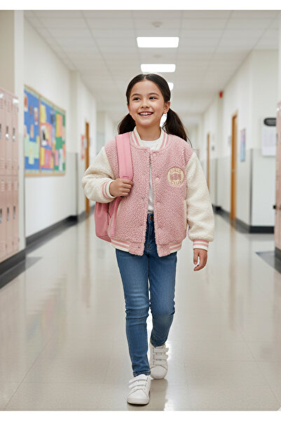 Haribo 3-8 Yaş Lisanslı Unisex Boomber Kolej Mont-Pudra