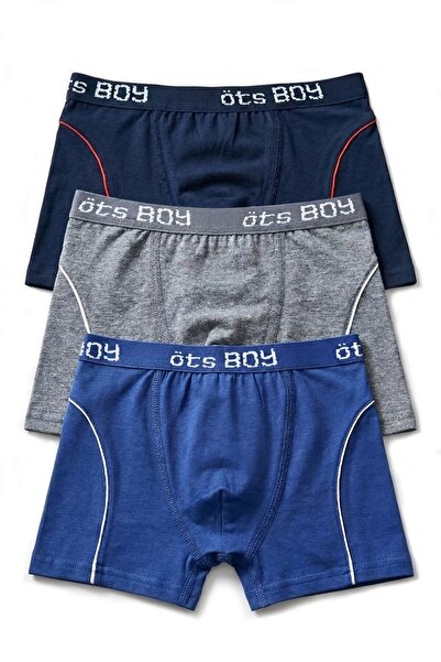 Öts Αγόρια Μπόξερ Τριπλό Συσκευασία με στάμπα (96% βαμβάκι - 4% ελαστάνη)