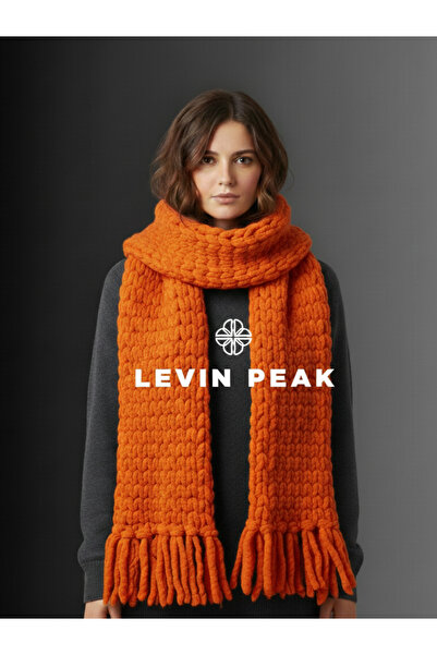 Levin Peak Winter Core %100 Doğal Yün Premium Atkı & Şal