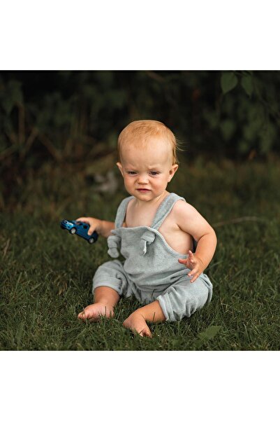 Antebies Organik Yeşil Havlu Ayarlanabilir Askılı Alttan Çıtçıtlı Kız Erkek B...