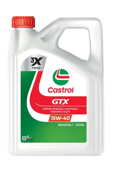 CASTROL Gtx Essential 15w - 40 4lt