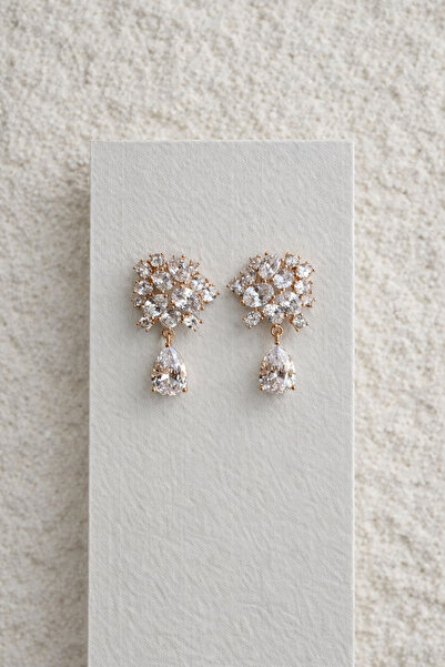 Owentis أقراط لوميير لامعة من حجر الكريستال الصلب - لا تشويه -