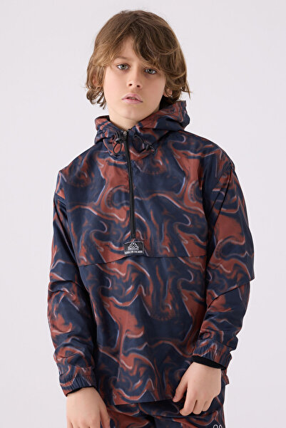 Kappa Boy's Brown Raincoat