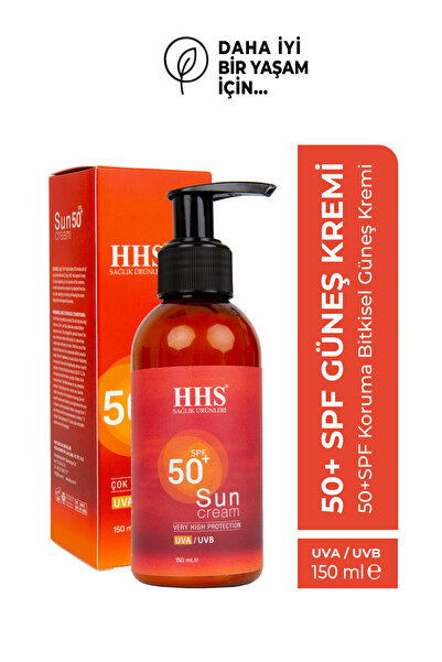 HHS SAĞLIK ÜRÜNLERİ SPF 50+ Leke Karşıtı & Matlaştırıcı Güneş Kremi - Beyaz İ...