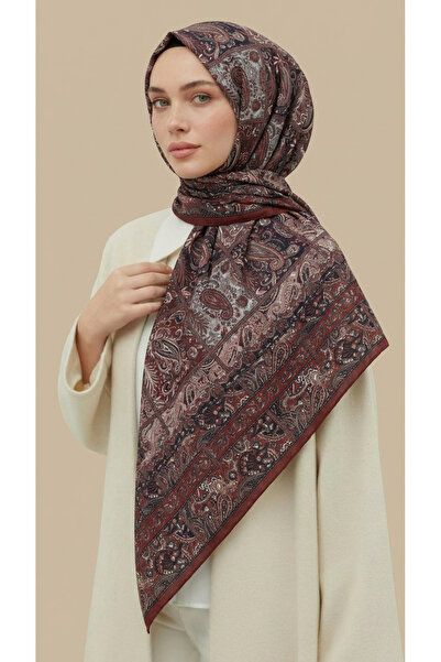 Karaca Eşarp MAVERA 120 CM COTTON ŞAL EŞARP - BORDO
