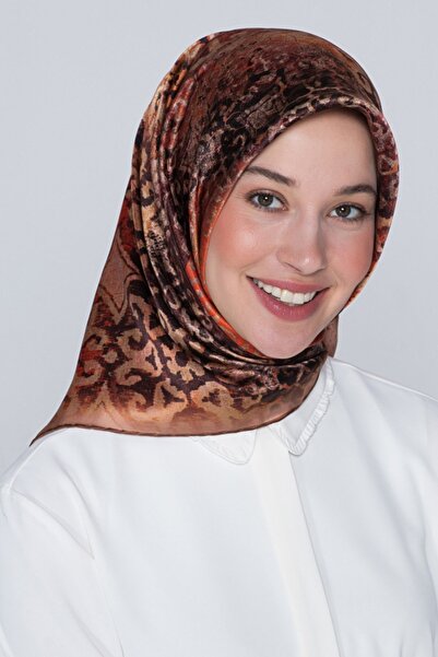 Armine Nostalji Serisi Sura İpek Eşarp 8022DS-01