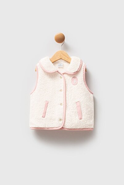 U.S. Polo Assn. Baby Girl White Vest